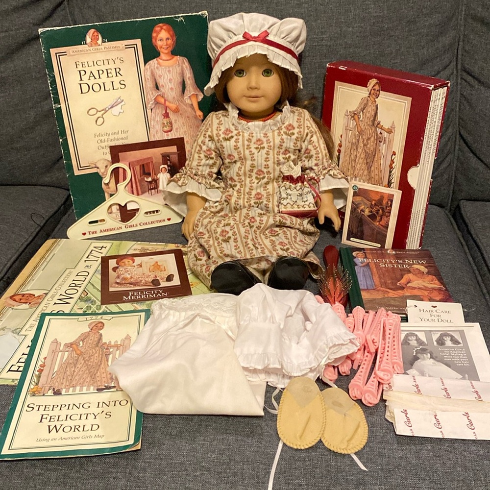 American Girl Doll Felicity Lot